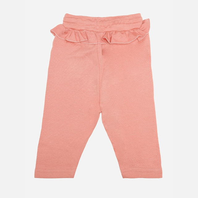 Baby Girls Cotton Printed Track Pant Joggers with Regular Fit for Casual Wear, Lounge Comfort and Easy Movement - Pack of 1