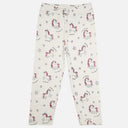 Baby Girls Interlock Cotton Track Pant with Regular Fit for Casual Wear, Jogger Comfort and Easy Movement