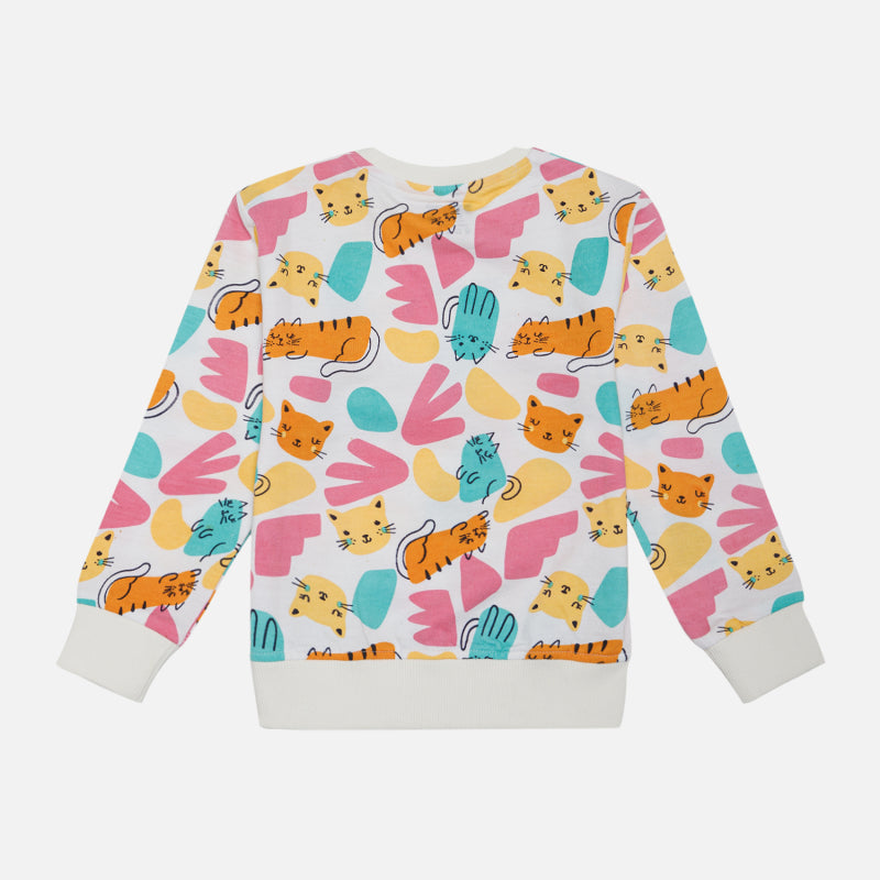 Bodycare Girls Sweatshirt - Marshmallow