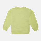 Baby Girls Cotton Blend Round Neck Full Sleeve Sweatshirt for Comfortable Casual Wear and Everyday Styling - Pack of 1