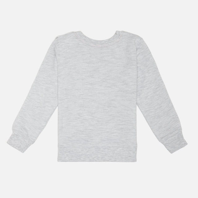 Baby Girls Printed Cotton Full Sleeve Sweatshirt for Casual Wear, Light Winter Comfort and Everyday Styling - Pack of 1
