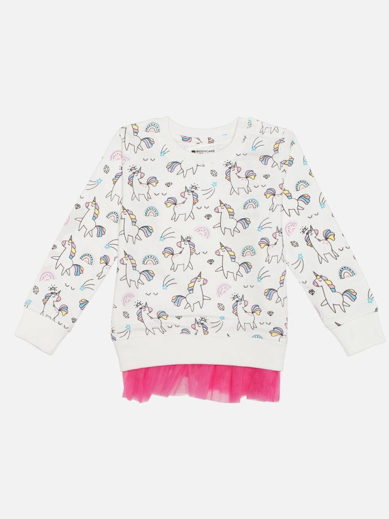 Bodycare Girls Sweatshirt - Marshmallow