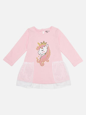 Baby Girls Interlock Frock - Bodycare