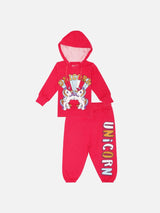Girls Jogger Set with Elastic Waist and Drawstring Pant for Casual Wear, Lounge Comfort and Easy Movement