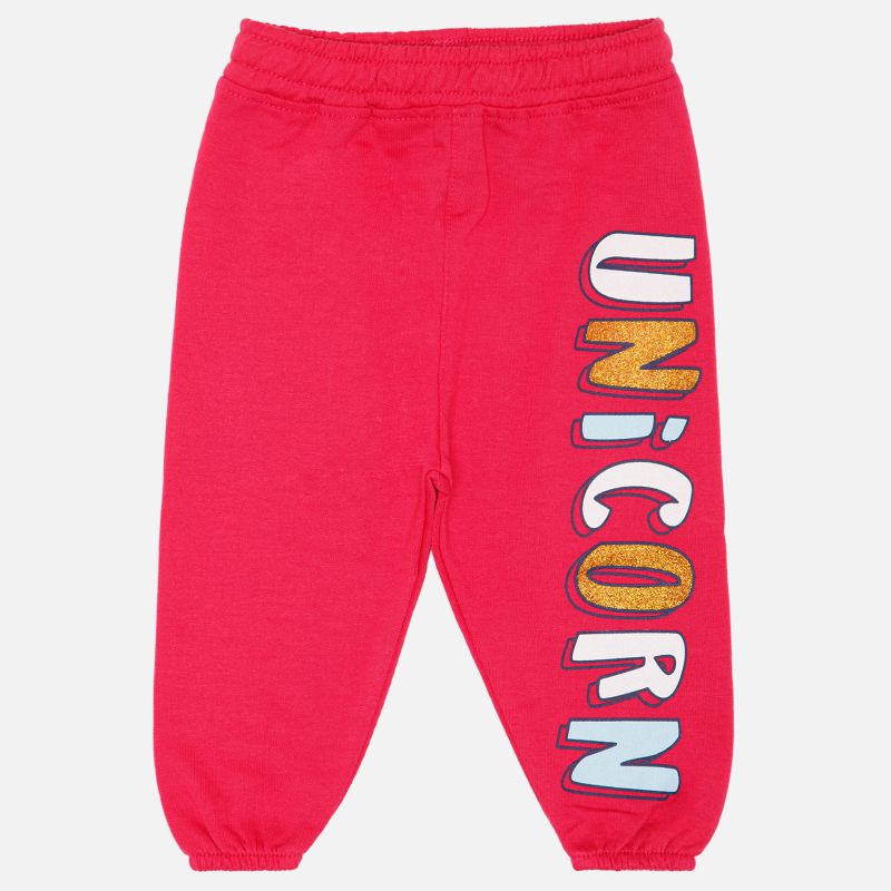 Girls Jogger Set with Elastic Waist and Drawstring Pant for Casual Wear, Lounge Comfort and Easy Movement