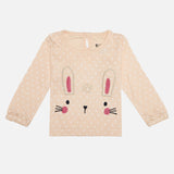 Girls Full Sleeve T-Shirt and Pajama Set with Soft Breathable Feel for Sleepwear, Lounge Wear and Everyday Comfort