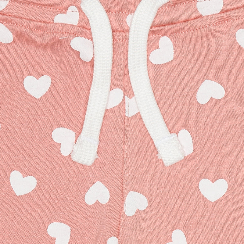 Baby Girls Interlock T-Shirt and Pajama Set with Soft Breathable Full Sleeve Comfort for Nightwear and Regular Use
