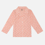 Bodycare Girls Night Suit - Apricot Peach