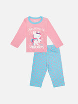 Girls Night Suit for Everyday Sleepwear, Lounge Comfort, Easy Movement and Regular Nightwear Essentials