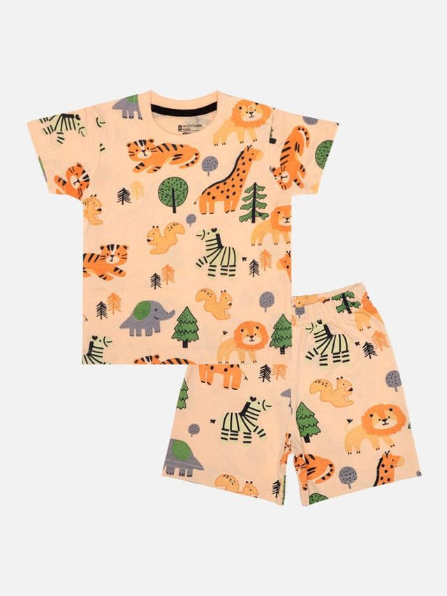 Boys Cotton Sets Half Sleeves Pack of 1 - Bodycare