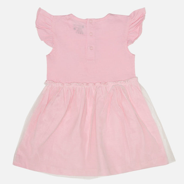 Baby Girls 100% Cotton Frock Round Neck Sleeveless - Bodycare