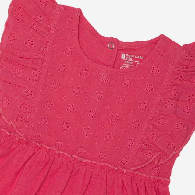 Baby Girls Frock Round Neck Sleeveless - Bodycare
