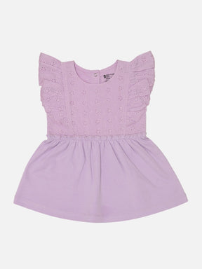 Baby Girls Frock Round Neck Sleeveless - Bodycare