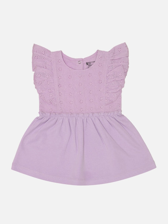 Baby Girls Frock Round Neck Sleeveless - Bodycare