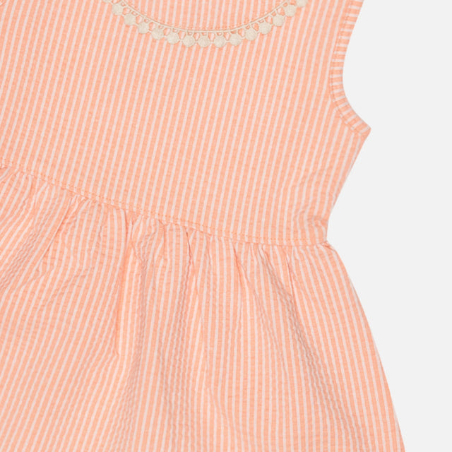 Baby Girls Cotton Spandex Frock Sleeveless - Bodycare