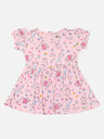 Baby Girls Frock Round Neck Half Sleeves - Bodycare