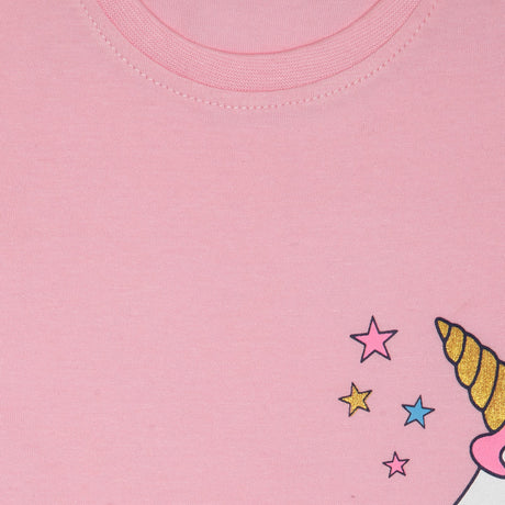 Bodycare Girls Night Suit - Pink Baby