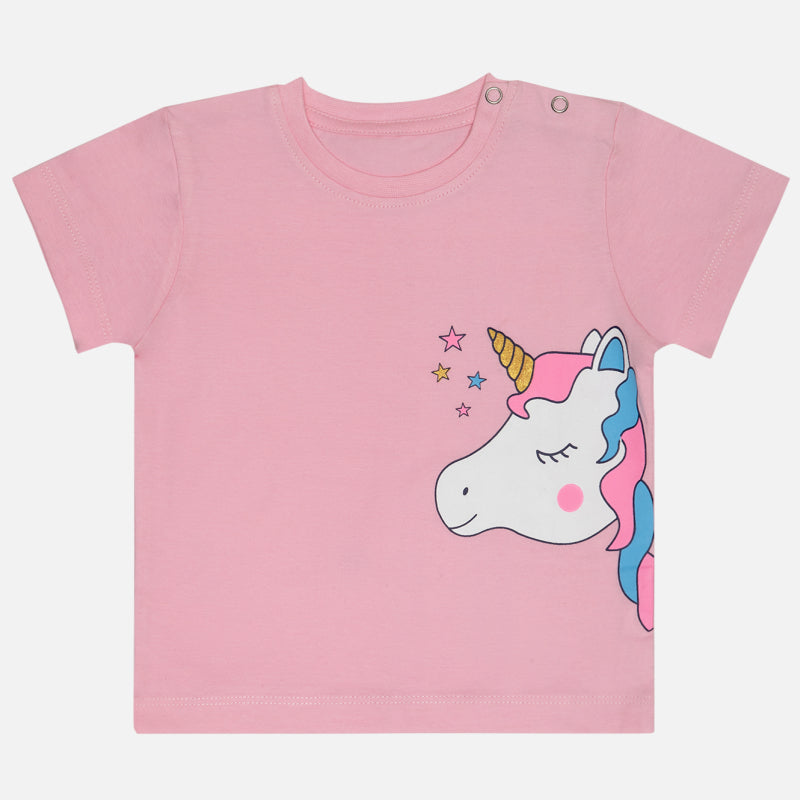 Bodycare Girls Night Suit - Pink Baby