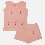 Girls Soft Cotton Top and Bottom Clothing Set for Comfortable Casual Wear, Everyday Outfits and Easy Styling
