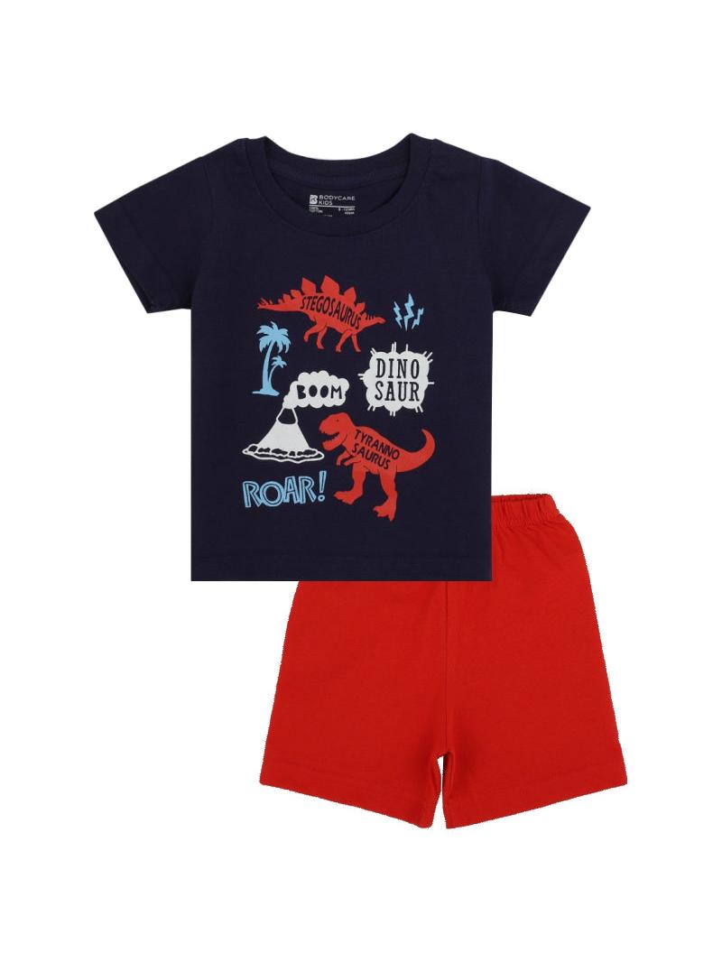 Bodycare Boys Cotton Sets Round Neck Half Sleeves