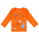 Baby Boys T-Shirt Round Neck Full Sleeves - Bodycare