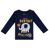 Baby Boys T-Shirt Round Neck Full Sleeves - Bodycare