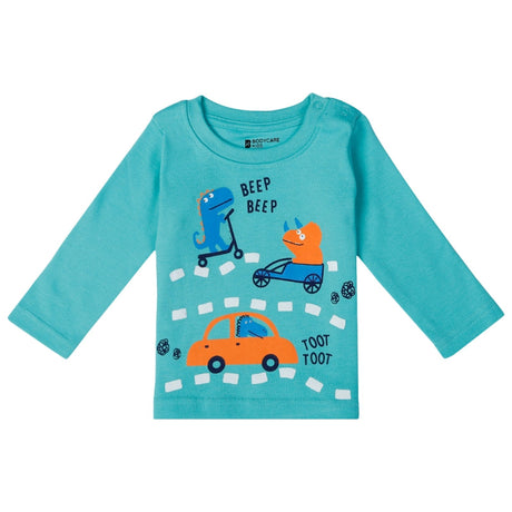 Baby Boys T-Shirt Round Neck Full Sleeves