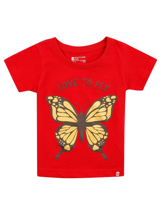 Baby Girls 100% Cotton T-Shirt - Bodycare
