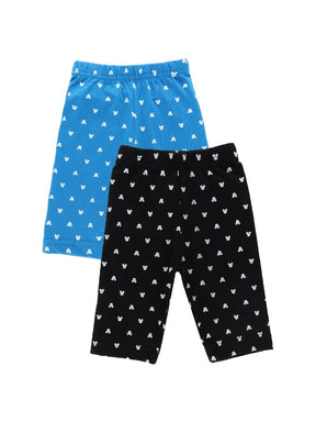 Baby Boys Mickey & Friends 100% Cotton Capri Pack of 2 - Bodycare