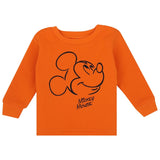 Baby Boys Mickey & Friends T-Shirt Round Neck Full Sleeves - Bodycare