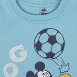 Baby Boys Mickey & Friends T-Shirt Round Neck Full Sleeves - Bodycare