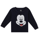 Baby Boys Mickey & Friends T-Shirt Round Neck Full Sleeves - Bodycare