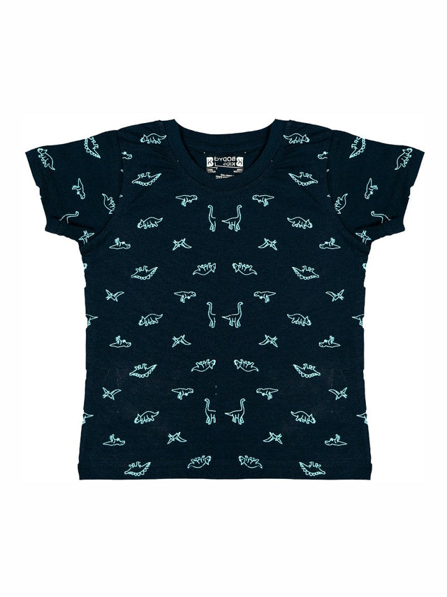 Baby Boys T-Shirt Round Neck Half Sleeves - Bodycare