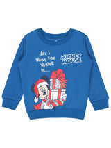 Bodycare Boys Fleece Mickey & Friends Printed Sweat Shirt