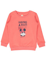 Bodycare Girls Fleece Minnie & Friends Printed Sweat Shirt