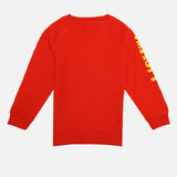 Baby Boys French Terry Printed Full Sleeve Sweatshirt with Soft Cotton Winter Comfort for Casual Wear