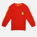 Baby Boys French Terry Printed Full Sleeve Sweatshirt with Soft Cotton Winter Comfort for Casual Wear