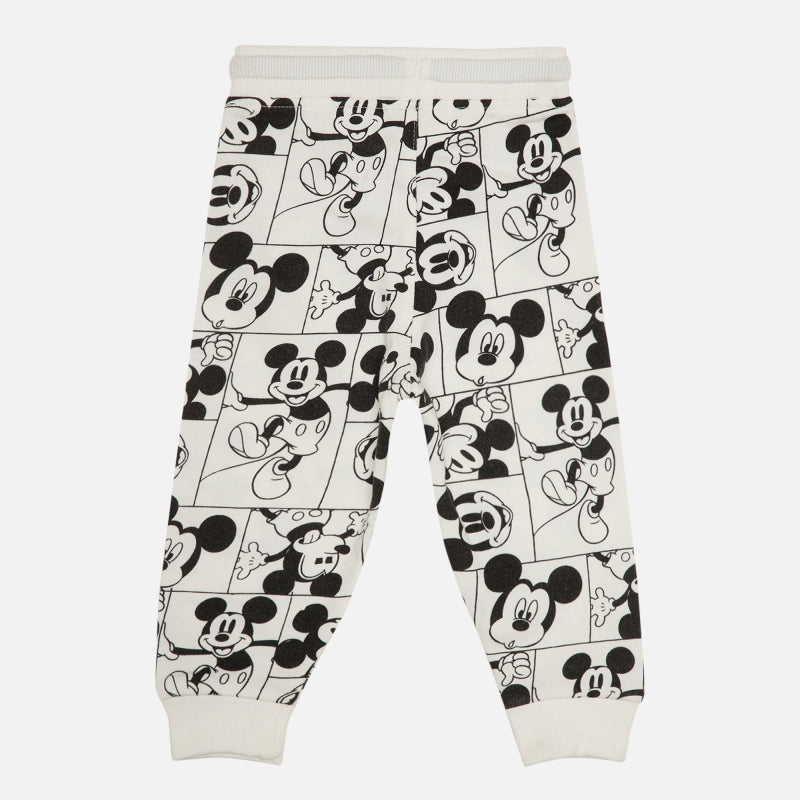 Boys Cotton Printed Track Pant with Regular Fit for Casual Wear, Sports Styling, Lounge Comfort and Easy Movement