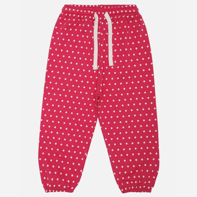 Baby Girls Character Print 100% Cotton Night Suit with Full Sleeves for Comfortable Sleepwear and Bedtime Use
