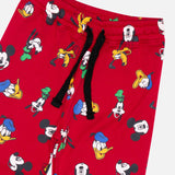 Bodycare Mickey & Friends Boys Trackpant - Red Crimson