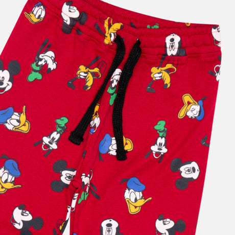 Bodycare Mickey & Friends Boys Trackpant - Red Crimson