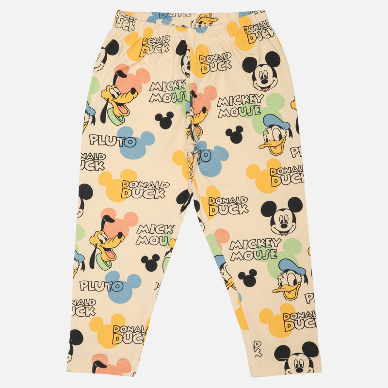 Baby Boys Mickey & Friends Night Suit Round Neck Full Sleeves - Bodycare