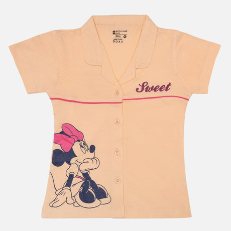 Bodycare Minnie & Friends Girls Set - Peach Nice