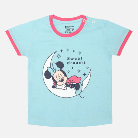 Bodycare Minnie & Friends Girls Set - Cyan