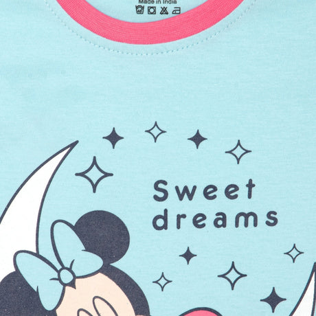 Bodycare Minnie & Friends Girls Set - Cyan