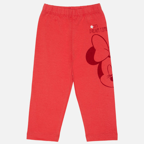 Bodycare Minnie & Friends Girls Night Suit - Coral Candy