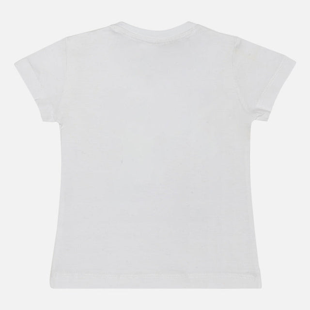 Baby Girls Minnie & Friends 100% Cotton T-Shirt Round Neck Half Sleeves - Bodycare