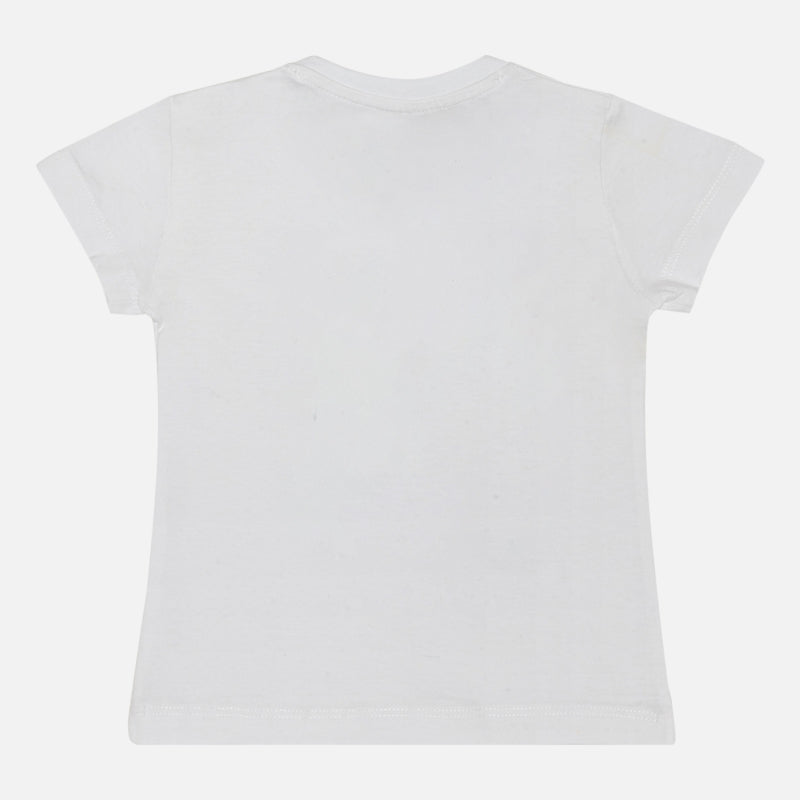 Baby Girls Minnie & Friends 100% Cotton T-Shirt Round Neck Half Sleeves - Bodycare