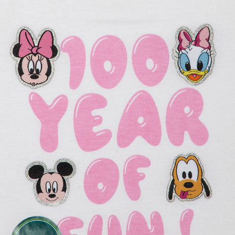 Baby Girls Minnie & Friends 100% Cotton T-Shirt Round Neck Half Sleeves