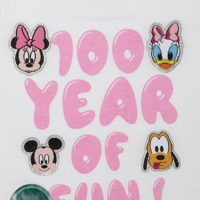 Baby Girls Minnie & Friends 100% Cotton T-Shirt Round Neck Half Sleeves - Bodycare